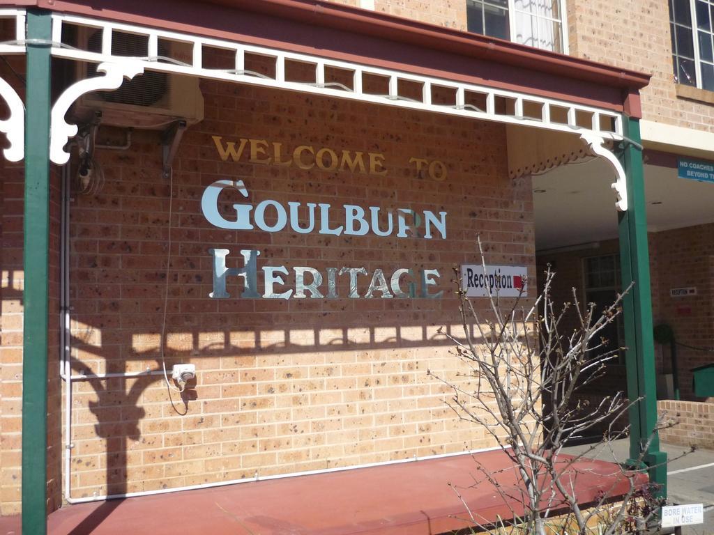 Heritage Motor Inn Goulburn Eksteriør billede